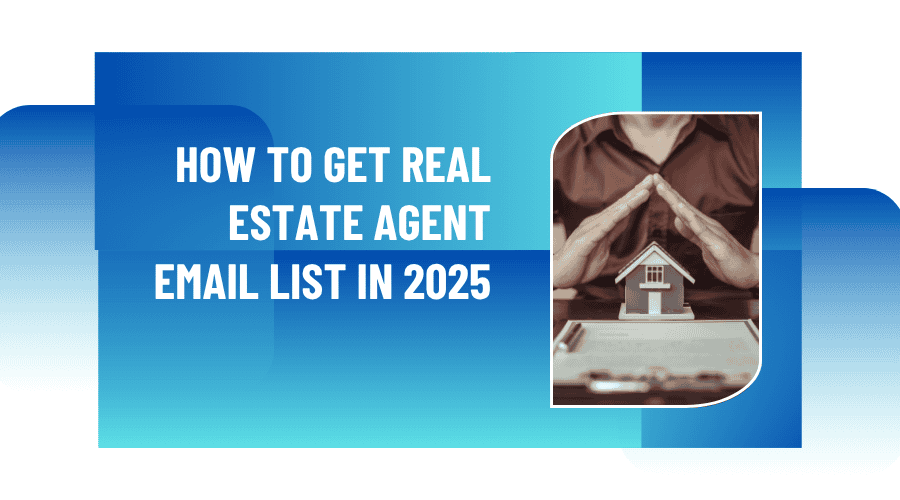 real estate agent email list