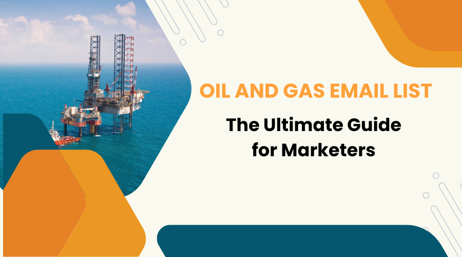 Oil and gas email list