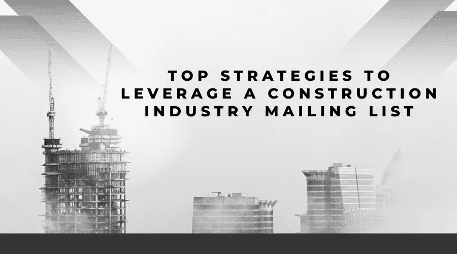 construction industry mailing list