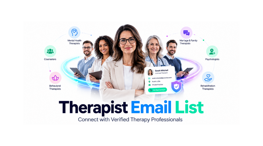 Therapist Email list