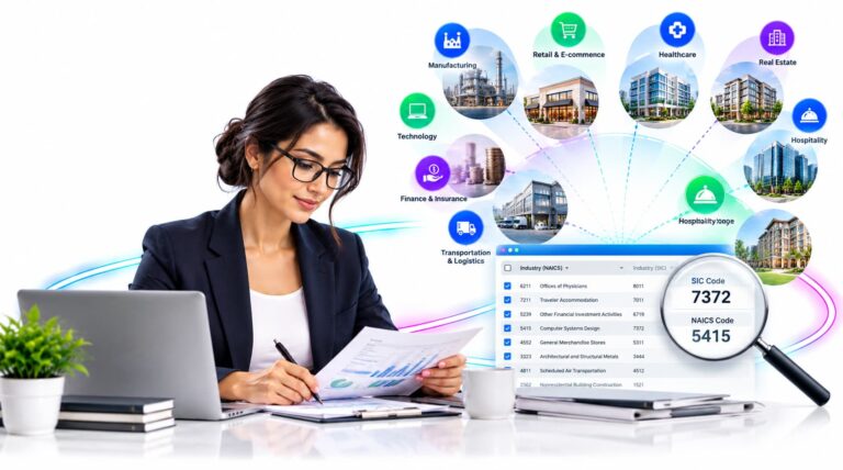 Business Email Lists by SIC and NAICS Code