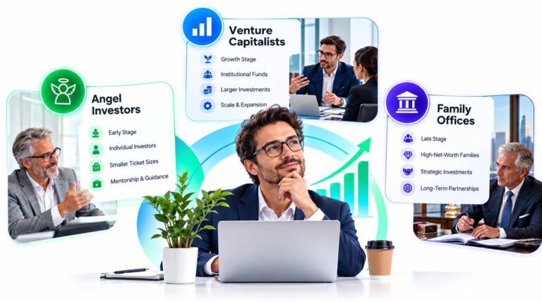 Family offices Vs Venture Capital vs Angel Investors